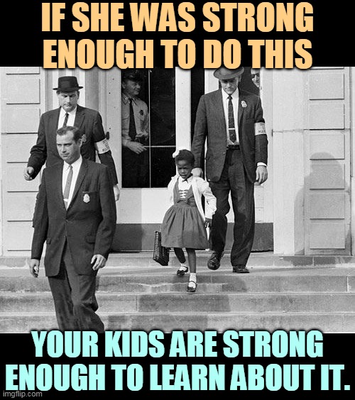 History is not there to make you comfortable. It's there to make you smarter. | IF SHE WAS STRONG ENOUGH TO DO THIS; YOUR KIDS ARE STRONG ENOUGH TO LEARN ABOUT IT. | image tagged in history,race,truth,honesty,memory | made w/ Imgflip meme maker