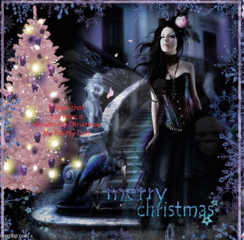 I hope that you have a Wonderful Christmas My Pretty Doll | made w/ Imgflip meme maker