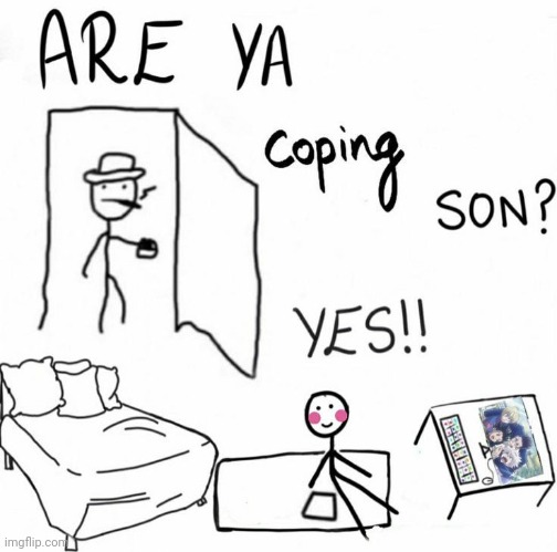 The ending made me have to cope again | made w/ Imgflip meme maker