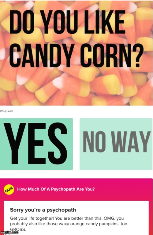 lmaoooooo- and yes i do like the candy corn pumpkins too- | made w/ Imgflip meme maker