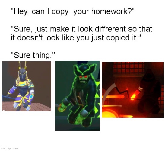If anyone actually gets this | image tagged in hey can i copy your homework | made w/ Imgflip meme maker