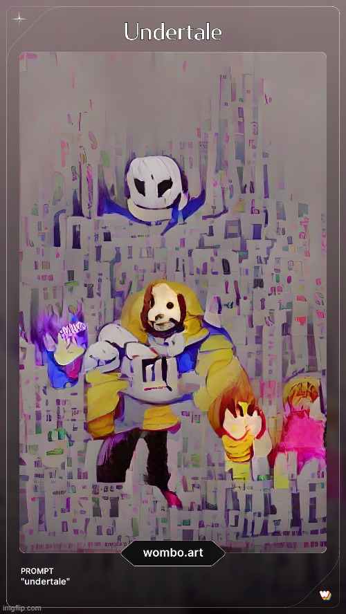 I sorta see Sans. | made w/ Imgflip meme maker
