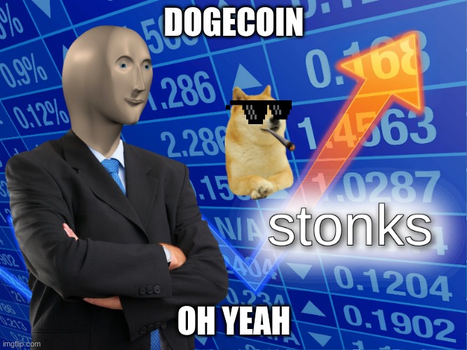 dogecoin OH YEAH | DOGECOIN; OH YEAH | made w/ Imgflip meme maker