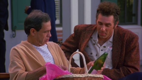 Kramer and Poppie Blank Meme Template