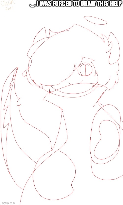 i love the way my signature simply says “o h o k” | ._. I WAS FORCED TO DRAW THIS HELP | made w/ Imgflip meme maker