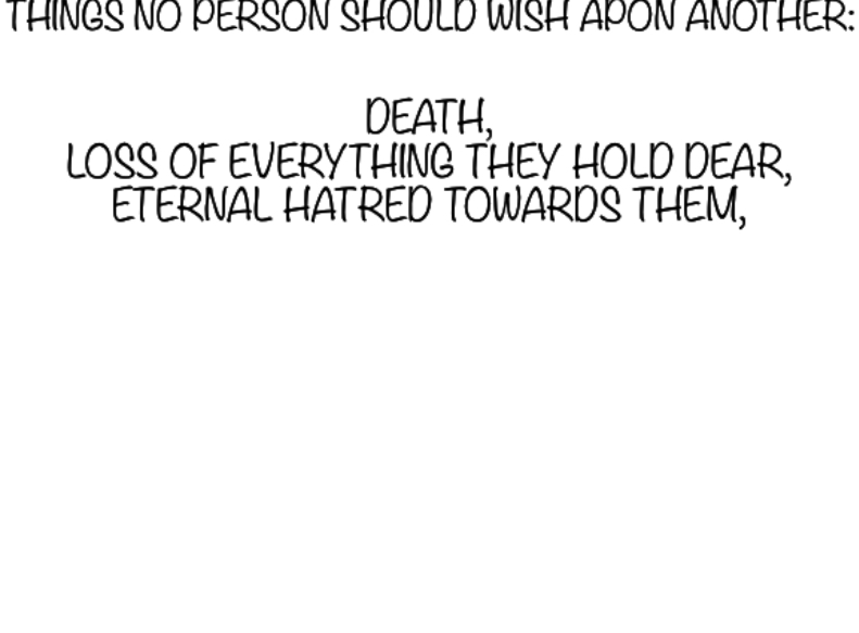 Things no person should wish apon another Blank Meme Template