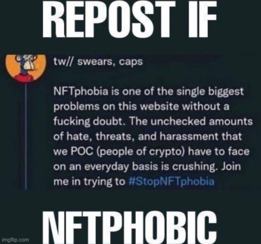 Wtf is an nft | made w/ Imgflip meme maker