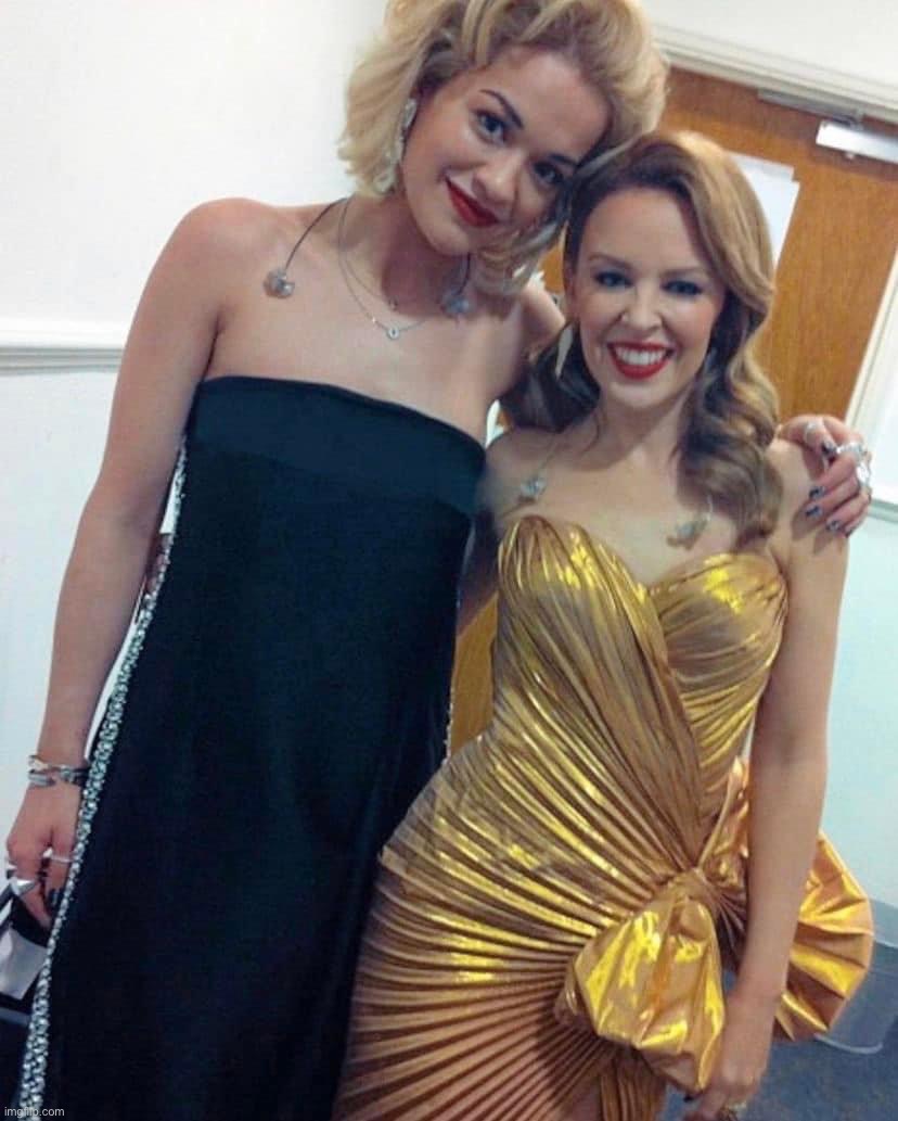 Kylie Rita Ora | image tagged in kylie rita ora | made w/ Imgflip meme maker