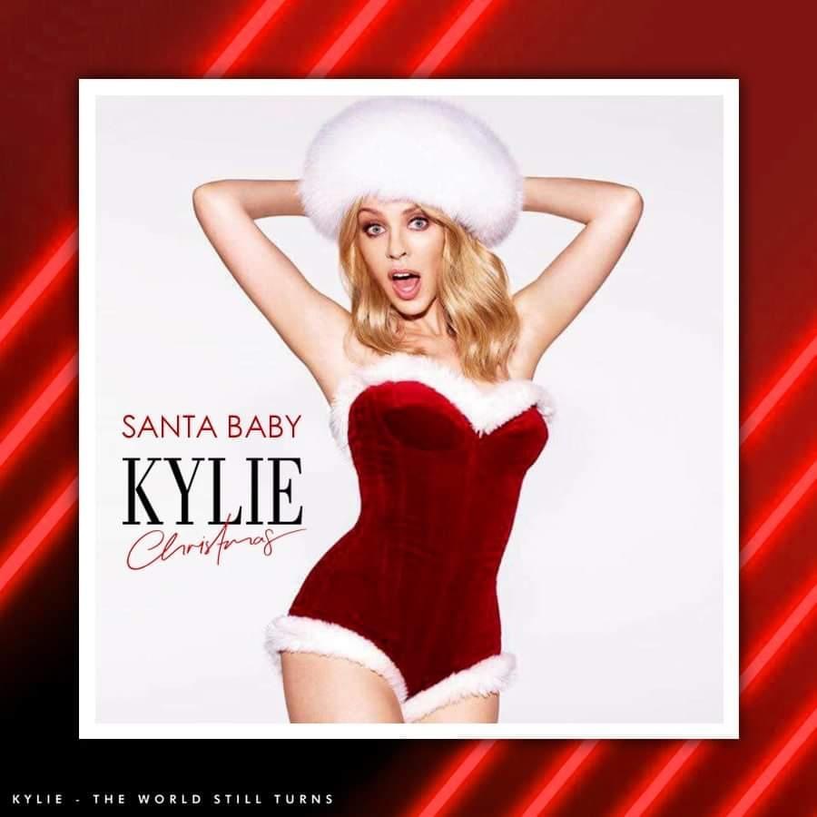 Kylie Santa Baby Blank Meme Template