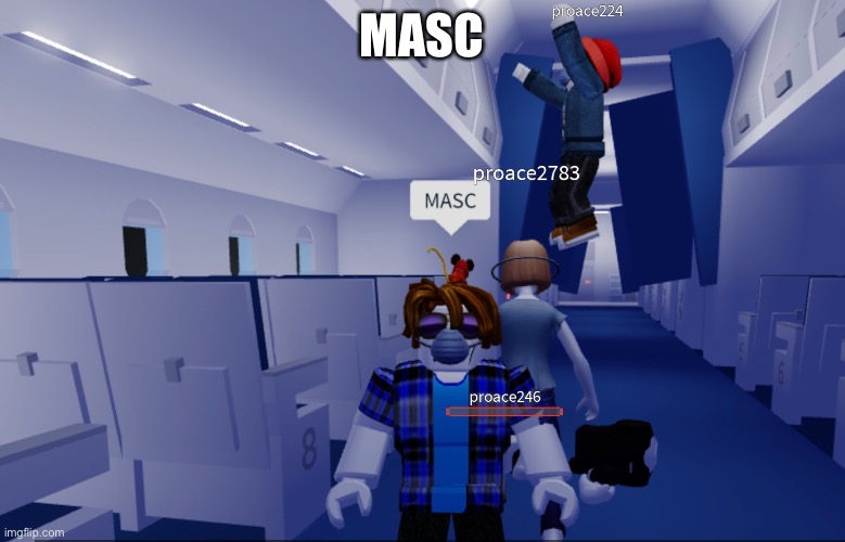 MASC | MASC | image tagged in unfunny,roblox meme | made w/ Imgflip meme maker