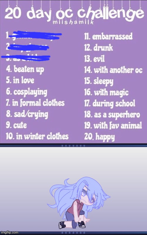 image tagged in 20 day oc challenge | made w/ Imgflip meme maker