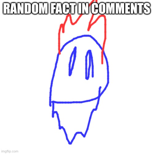 Blank Transparent Square | RANDOM FACT IN COMMENTS | image tagged in memes,blank transparent square | made w/ Imgflip meme maker