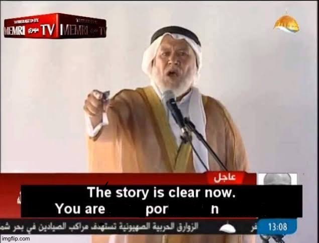 gm | image tagged in memri the story is clear now | made w/ Imgflip meme maker