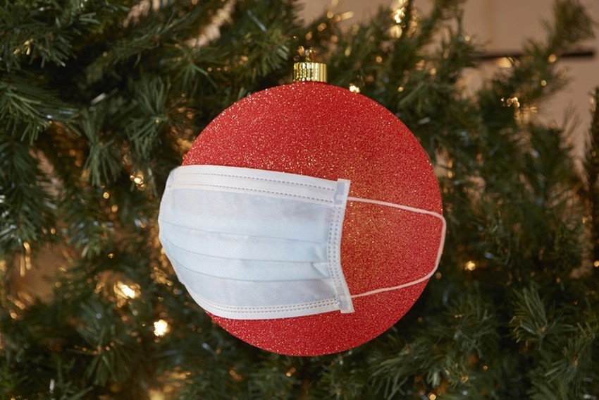 High Quality Covid baubles Blank Meme Template