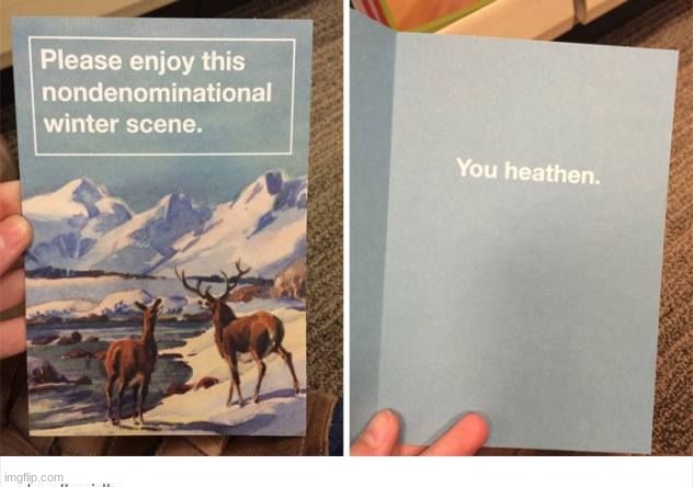 You heathen | image tagged in you heathen | made w/ Imgflip meme maker