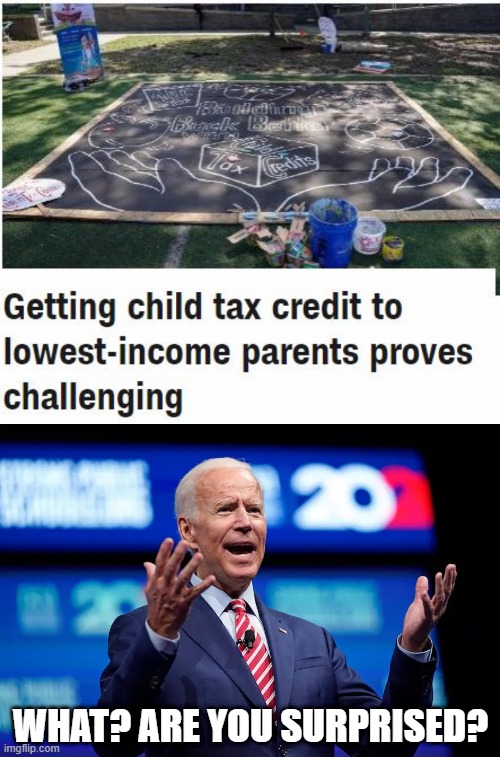 No Relief | WHAT? ARE YOU SURPRISED? | image tagged in biden c'mon man | made w/ Imgflip meme maker