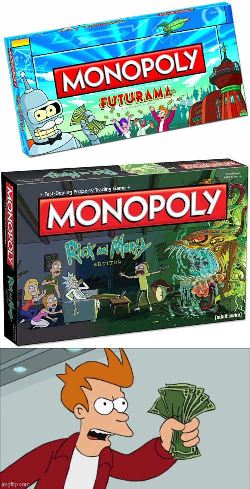 big bundle 2 | image tagged in memes,shut up and take my money fry,rick and morty | made w/ Imgflip meme maker