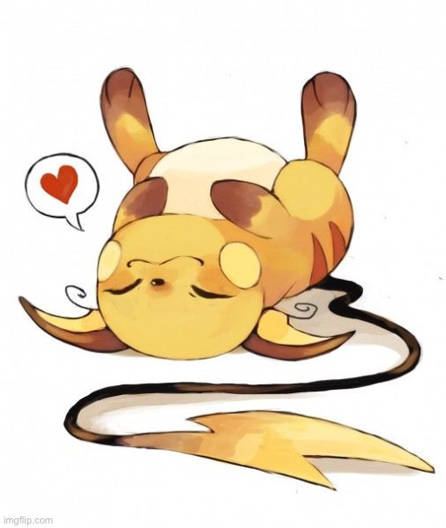 Random cute Pokémon art pt.2 | image tagged in raichu,pokemon,cute,art | made w/ Imgflip meme maker