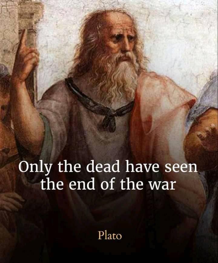 High Quality Plato quote Blank Meme Template