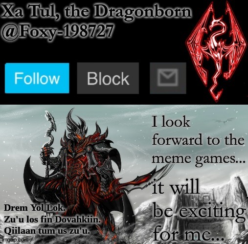 The meme games will begin shortly. | I look forward to the meme games... it will be exciting for me... | image tagged in foxy-198727 announcement template | made w/ Imgflip meme maker