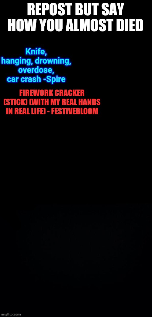 I almost lost my hand | FIREWORK CRACKER (STICK) (WITH MY REAL HANDS IN REAL LIFE) - FESTIVEBLOOM | made w/ Imgflip meme maker