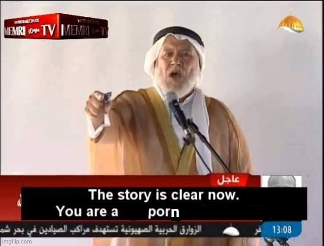 Memri the story is clear now | n | image tagged in memri the story is clear now | made w/ Imgflip meme maker
