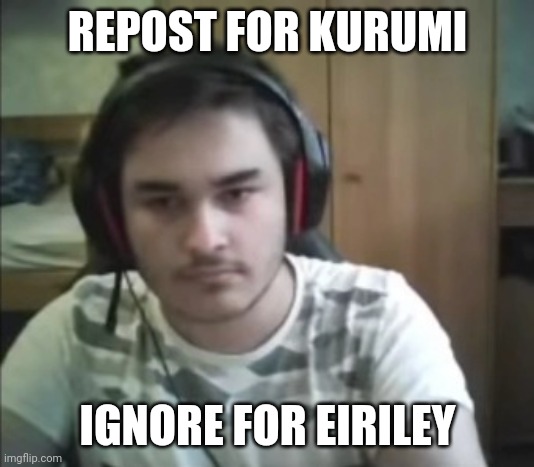 Go on, I'm waiting. | REPOST FOR KURUMI; IGNORE FOR EIRILEY | image tagged in kurumi,eiriley,geometry dash,repost,memes,german guy | made w/ Imgflip meme maker