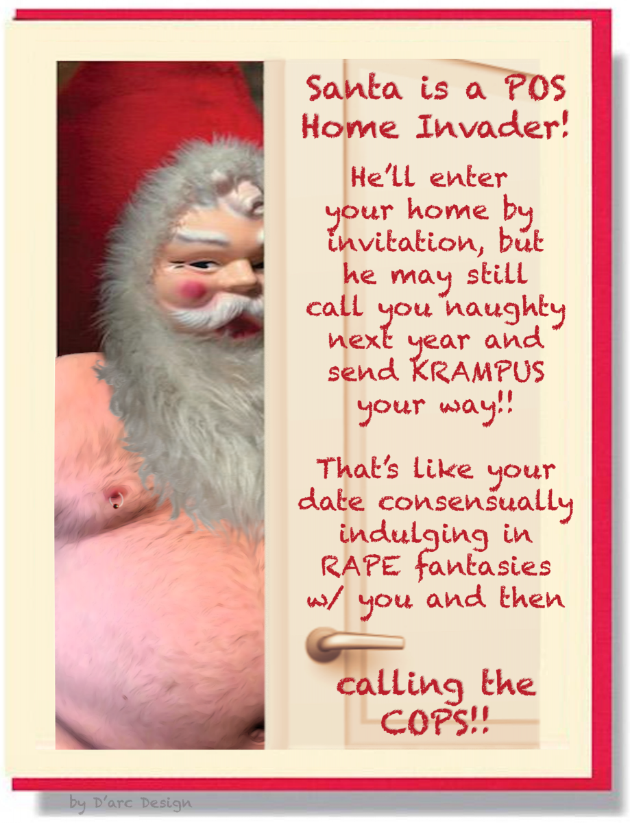 Santa Invader Blank Meme Template