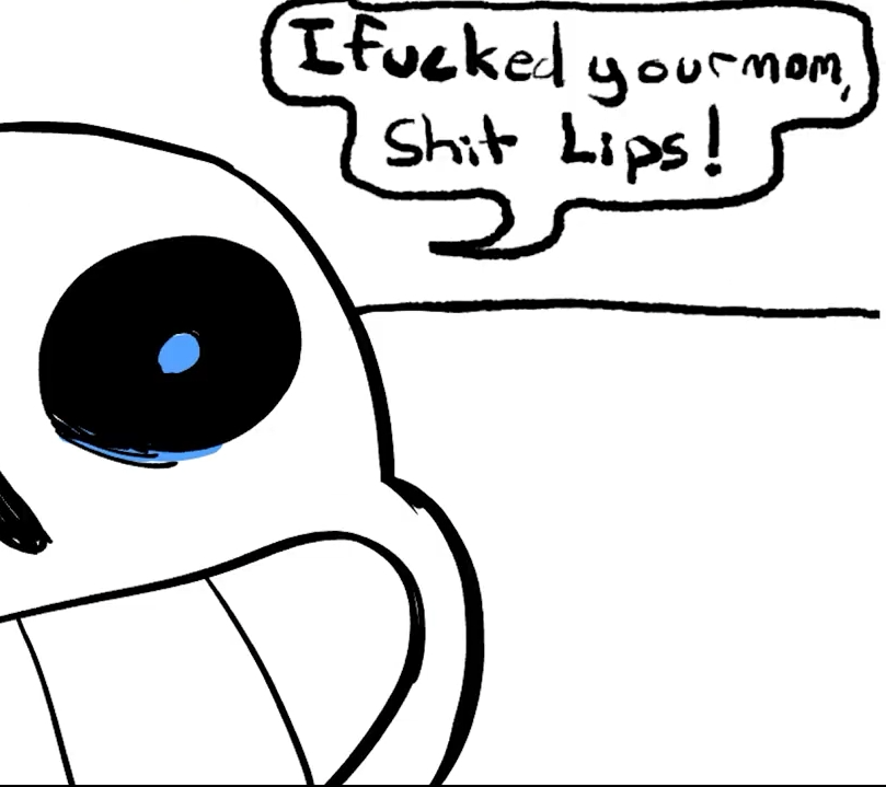 High Quality I fucked you mom shit lips Blank Meme Template