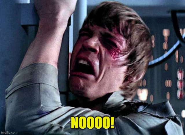 Nooo | NOOOO! | image tagged in nooo | made w/ Imgflip meme maker