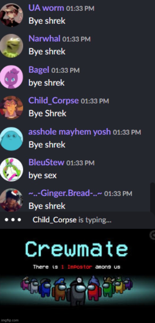 S E X LMAO | image tagged in there is 1 imposter among us | made w/ Imgflip meme maker