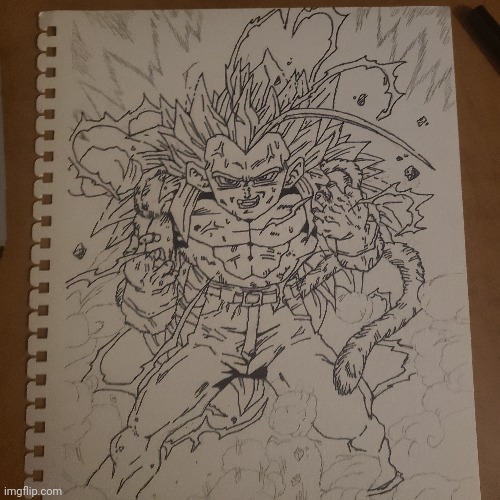 Vegeta is Outlined! | made w/ Imgflip meme maker
