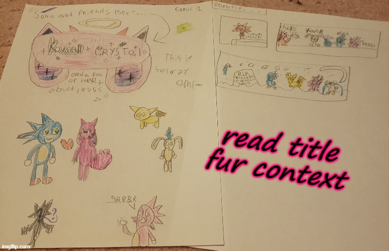this is what the comic looks like so far- pure cringe, why tf am i shipping myself with a fcking speedy blue hedgehog | read title fur context | made w/ Imgflip meme maker