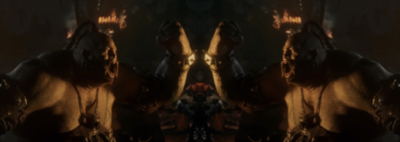 Two ogres yelling at each other | image tagged in two ogres yelling at each other | made w/ Imgflip meme maker