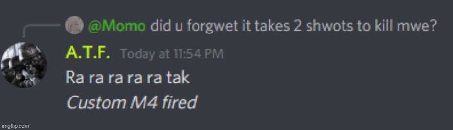 LMAO! | image tagged in discord,cursed image | made w/ Imgflip meme maker