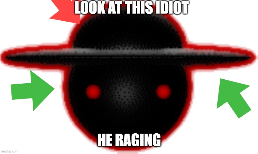 LOOK AT THIS IDIOT | LOOK AT THIS IDIOT; HE RAGING | image tagged in bambi is mad | made w/ Imgflip meme maker
