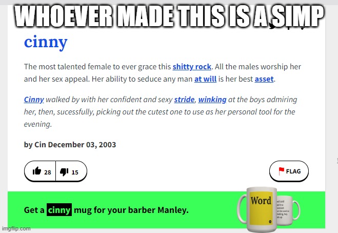 WHOEVER MADE THIS IS A SIMP | made w/ Imgflip meme maker