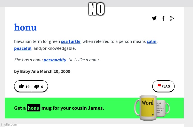 NO | made w/ Imgflip meme maker