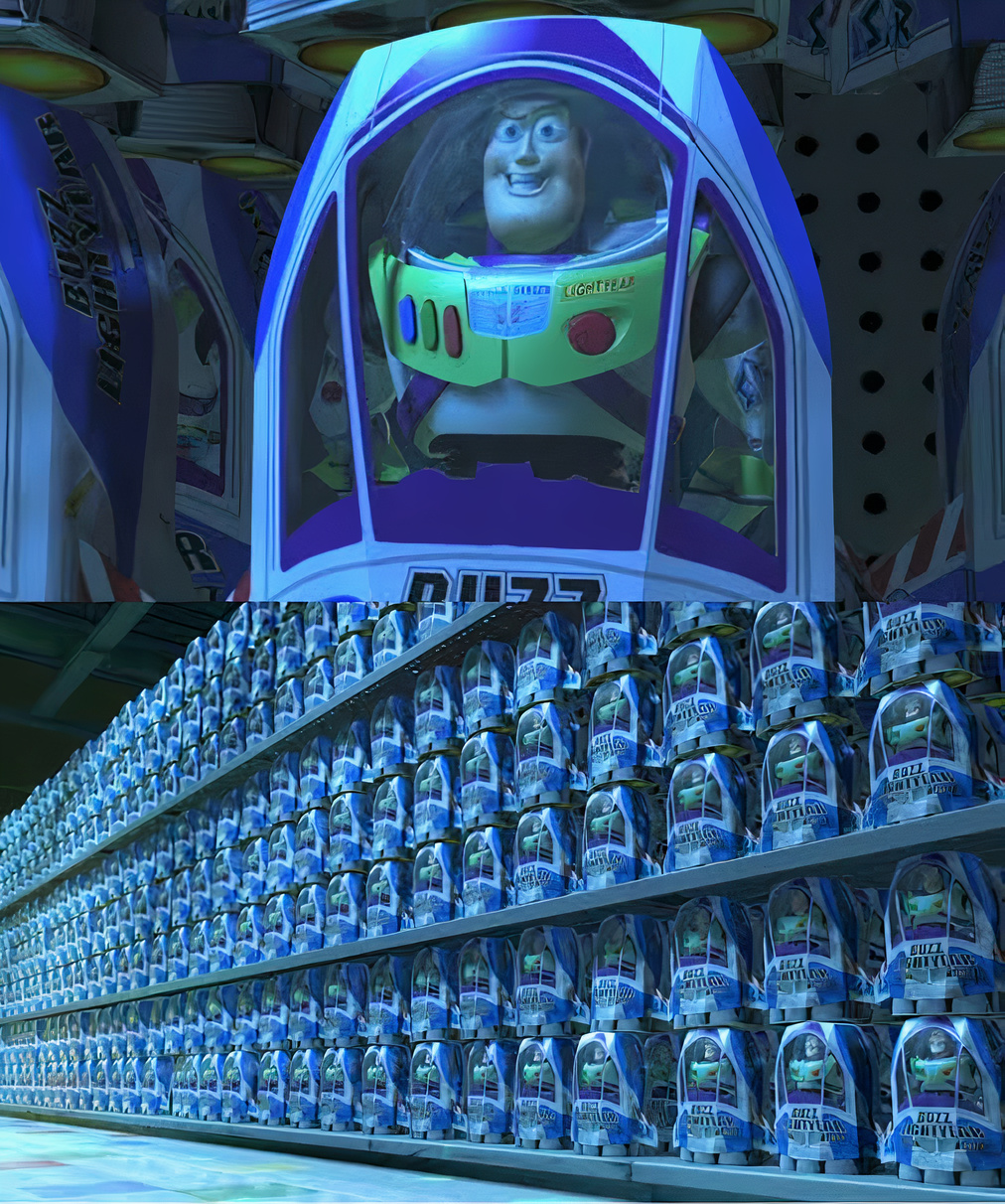 High Quality BUZZLIGHTYEAR Blank Meme Template