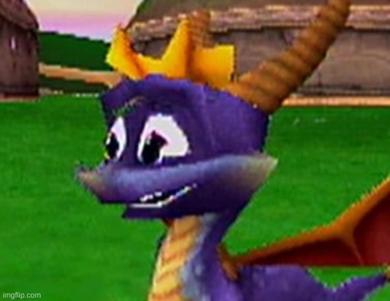 Spyro cringe | image tagged in spyro cringe | made w/ Imgflip meme maker