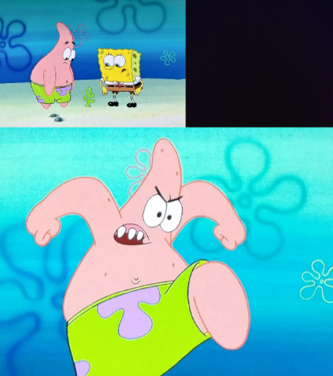 Patrick will take care of it! Blank Meme Template