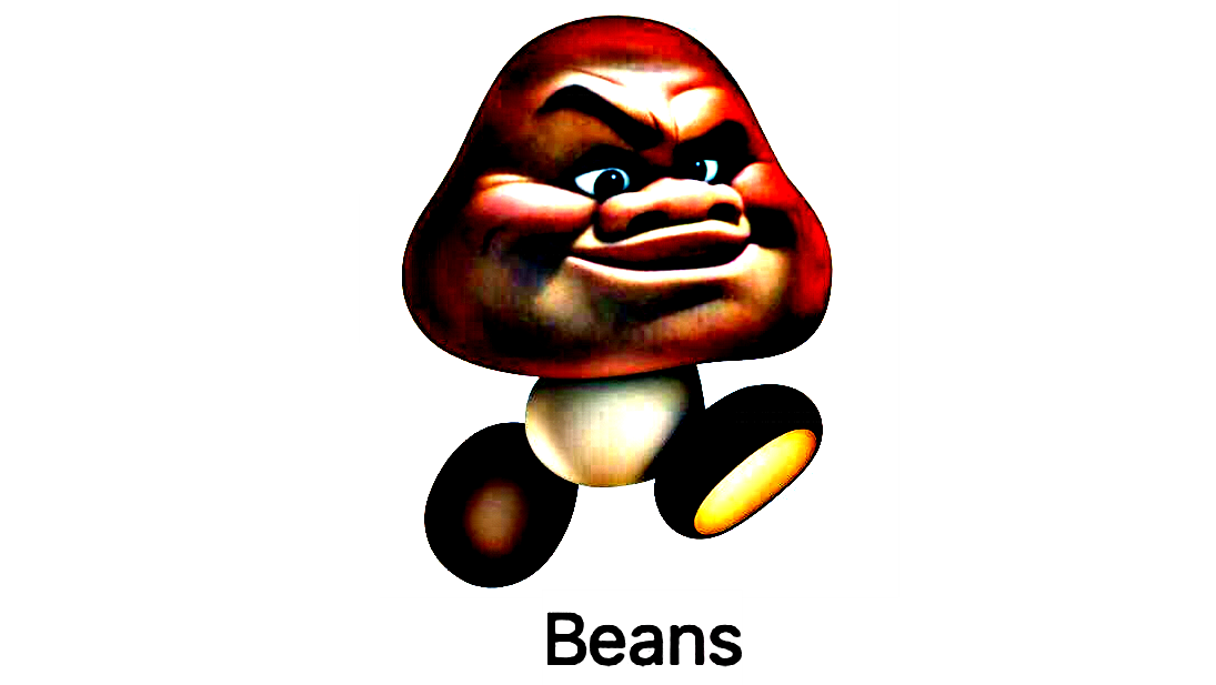 Beans Blank Meme Template