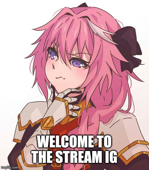 Wtf should i post here(owner note: memes about search engines like google, Bing, yahoo etc.) | WELCOME TO THE STREAM IG | image tagged in astolfo hmm meme | made w/ Imgflip meme maker