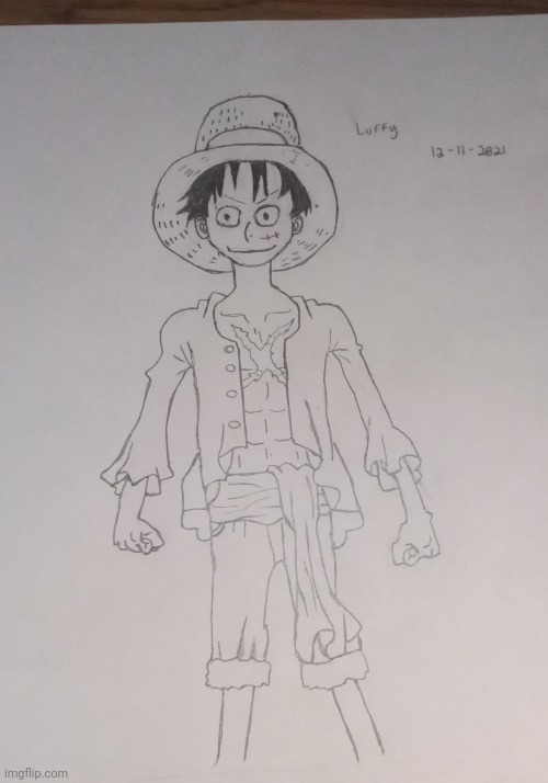 Post time skip Luffy from one piece | made w/ Imgflip meme maker