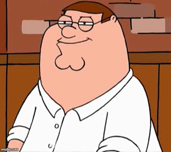 Sly Peter Griffin | image tagged in sly peter griffin | made w/ Imgflip meme maker