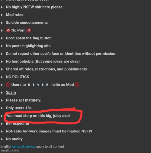 This might be a joke rule | made w/ Imgflip meme maker