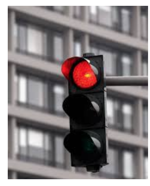 High Quality Red Lights Blank Meme Template