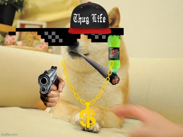 the drippy dodge | image tagged in memes,doge 2 | made w/ Imgflip meme maker