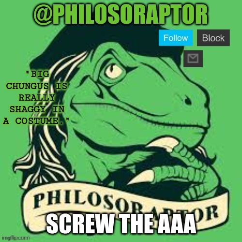 E | SCREW THE AAA | image tagged in temp | made w/ Imgflip meme maker