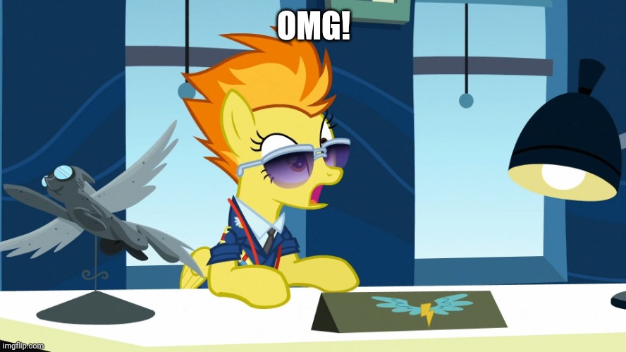 Spitfire That's A New Academy Record | OMG! | image tagged in spitfire that's a new academy record | made w/ Imgflip meme maker